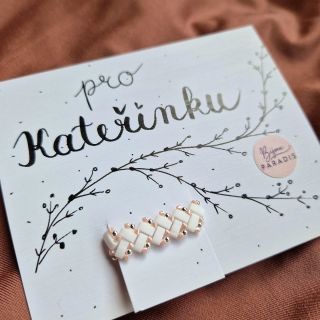 Sněhově bílý prstýnek s kapkou stříbra Ag925/1000 💐 #tipnadarek #vanoce #svatek #katerina #bijouxparadis #ceskebudejovice...